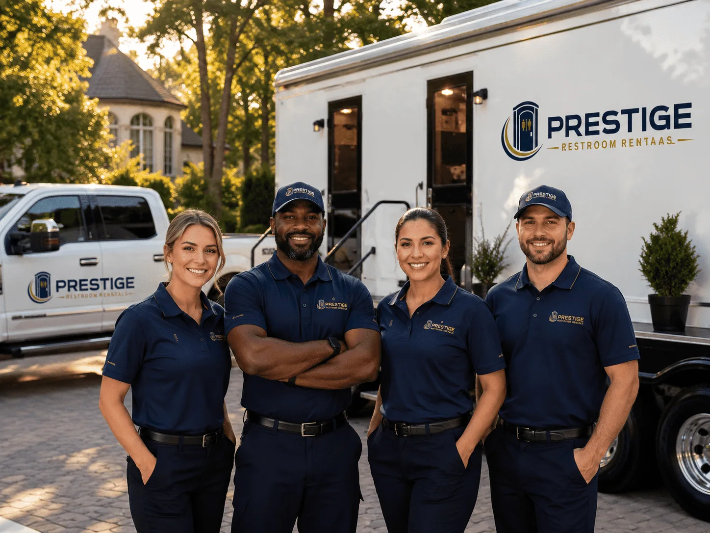 Trusted Luxury Portable Restrooms company in Grimes, IA